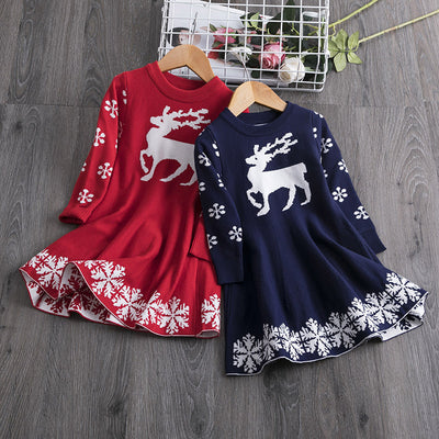 Suéter Vestido para Niñas - Image 9