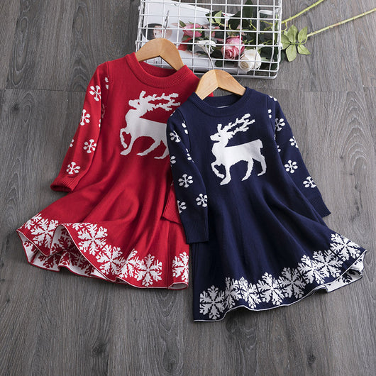 Suéter Vestido para Niñas - Image 9