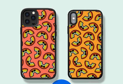 Funda Arcoíris para Teléfono con Bordes Suaves - Protección Versátil de Verano - Image 13