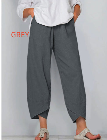 Pantalones rectos casuales para mujer - Image 6