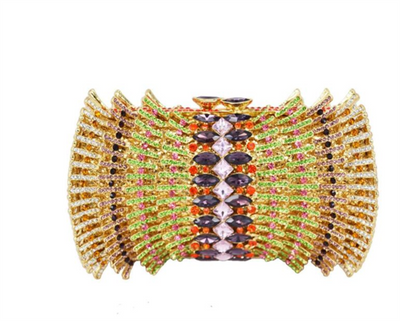 Cartera Clutch Vacía con Diamantes - Estuche Rígido de Lujo - Image 11