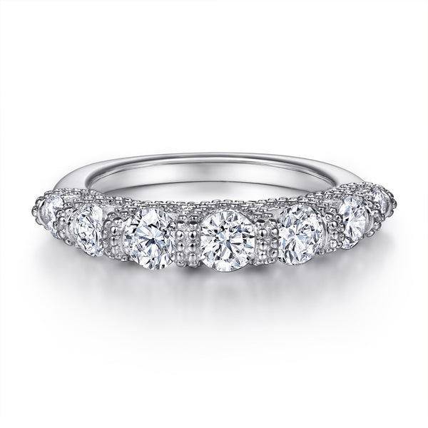 Anillo de Plata Esterlina Doble Uso - Compromiso y Diario