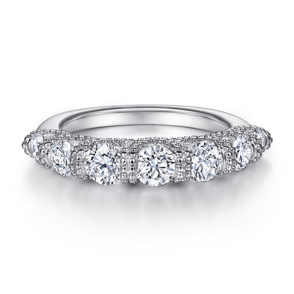 Anillo de Plata Esterlina Doble Uso - Compromiso y Diario