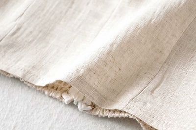 Camiseta de Algodón y Lino para Pecho Grande - Corte Corto y Cómodo - Image 6