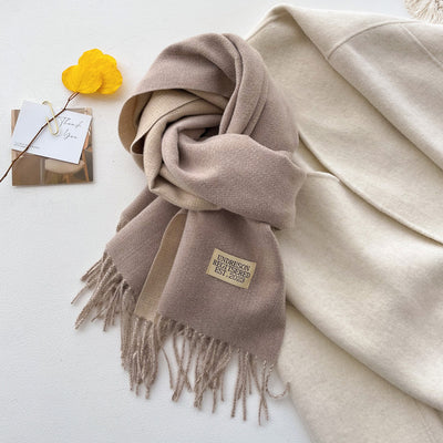 Pañuelo Reversible de Color Sólido para Mujer - Image 10