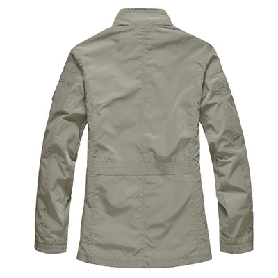 Blazer Ejecutivo Talla Grande con Cuello Alzado - Casual Profesional - Image 5
