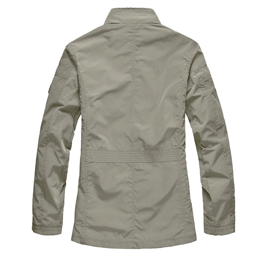 Blazer Ejecutivo Talla Grande con Cuello Alzado - Casual Profesional - Image 5