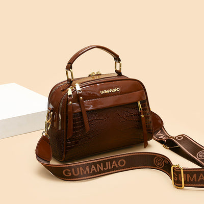 Bolso Mamá Grande de Capacidad Amplia - Bolsa Práctica Mujer Color Sólido - Image 7