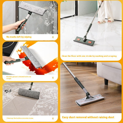 Limpiador de Ventanas con Varilla Extensible y Cuchilla Ajustable - Image 3