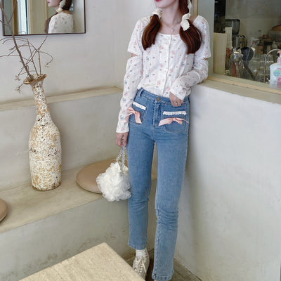 Pantalones Vaqueros Slim Cintura Alta Mujer - Diseño Cigarrillo Elástico - Image 10