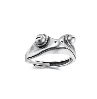 Anillo Vintage Ojo de Demonio Búho para Mujer - Joya Retro Plateada - Image 6