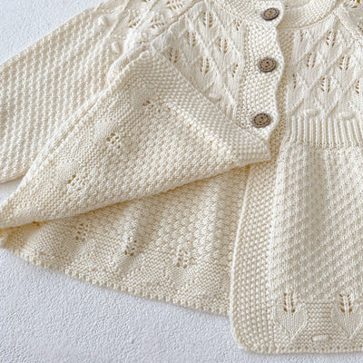 Cardigan Tejido Calado para Bebé y Niños - Image 13