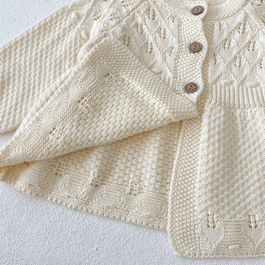 Cardigan Tejido Calado para Bebé y Niños - Image 13
