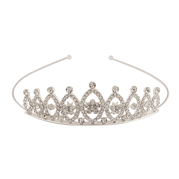 Diadema Corona Brillante 3D para Niñas