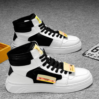 Zapatillas Altas Blancas Personalizables - Estilo Urbano Versátil - Image 10