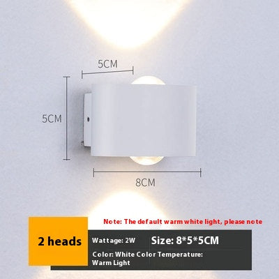 Lámpara LED Exterior Doble Cabezal Ultra Brillante Impermeable - Image 6