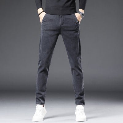 Pantalones Slim Fit Versátiles para Hombre - Corte Recto Moderno