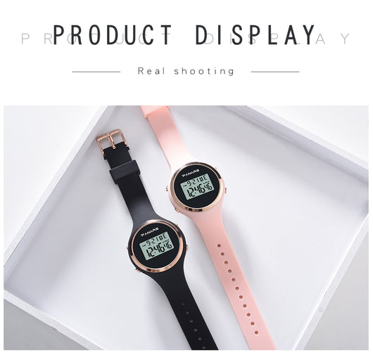 Reloj Electrónico Infantil Unisex con Banda de Silicona - Diseño Moderno y Funcional - Image 9
