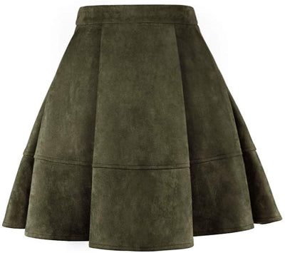 Falda Casual de Botones Estilo Europeo para Mujer - Image 3