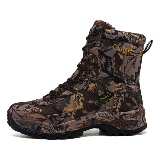 Botas Martin Altas Camuflaje Antideslizantes con Protección de Impacto - Image 12