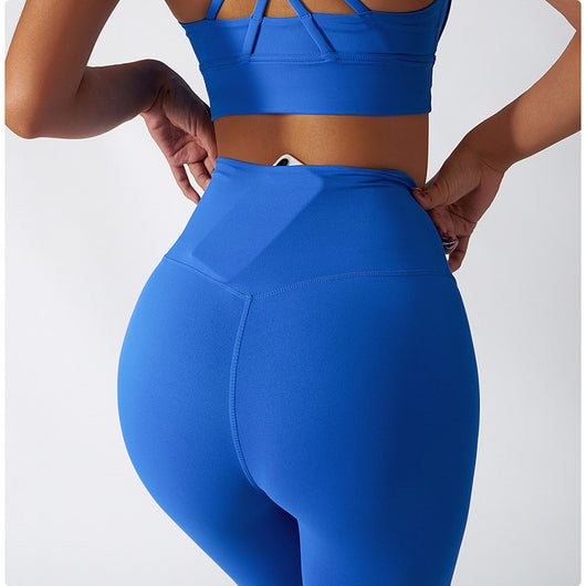 Pantalón Corto Yoga Cintura Alta Levantacaderas Transpirable para Mujer - Image 23