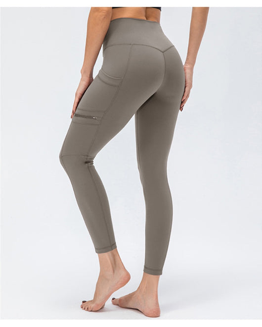 Pantalones de Sudadera Ajustados de Cintura Alta con Bolsillos Laterales - Image 12