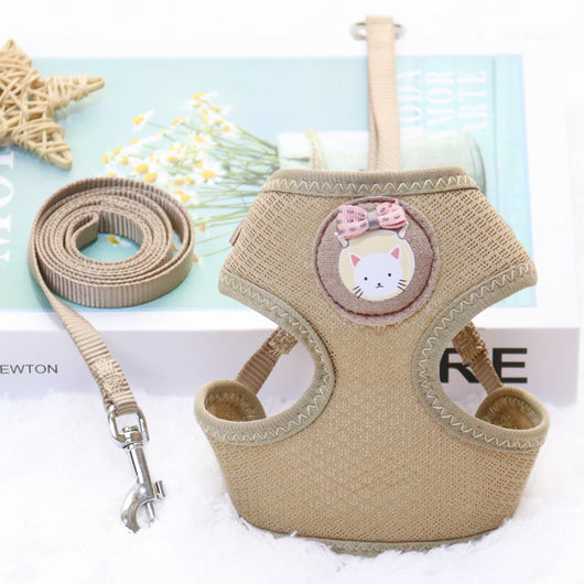 Chaleco Respirável para Perros Pequeños - Arnés Pectoral Ajustable - Image 3