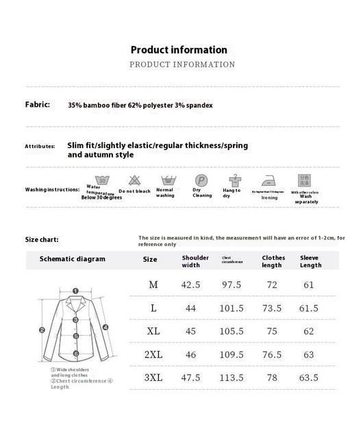 Camisa Elástica de Rayas Multiestación para Hombre - Image 7