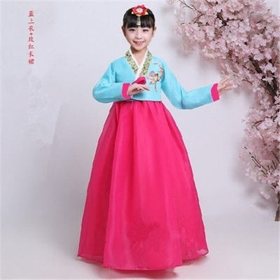 Traje Tradicional Coreano Hanbok para Niñas - Disfraz de Danza y Presentaciones - Image 8