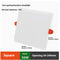Square 36 W Blanco Light