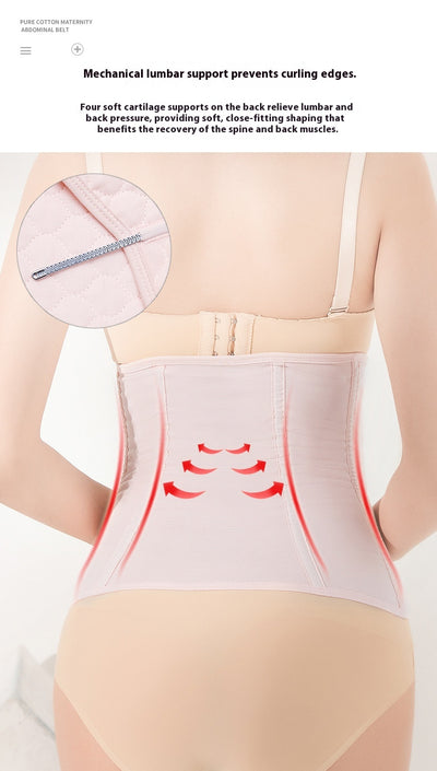 Faja Postparto de Algodón Portátil para Casa - Image 17