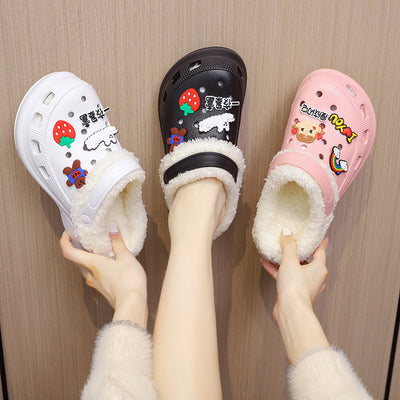 Pantuflas Baotou Reversibles de Algodón - Comodidad Cálida Todo el Año - Image 10