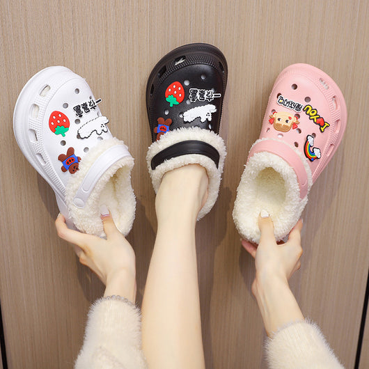 Pantuflas Baotou Reversibles de Algodón - Comodidad Cálida Todo el Año - Image 10