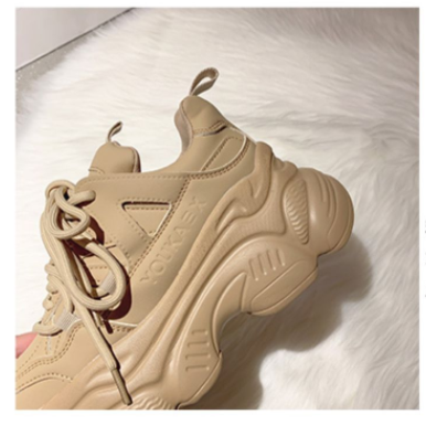 Zapatillas Plataforma Blancas con Tacón Alto - Sneakers Elegantes - Image 10