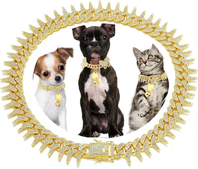 Collar Diamante para Mascotas Estilo Europeo y Americano - Image 9