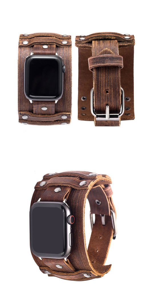 Correa de Reloj Cuero Genuino Estilo Punk - Image 14