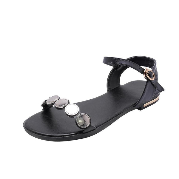 Sandalias de Cuero Minimalistas para Mujer