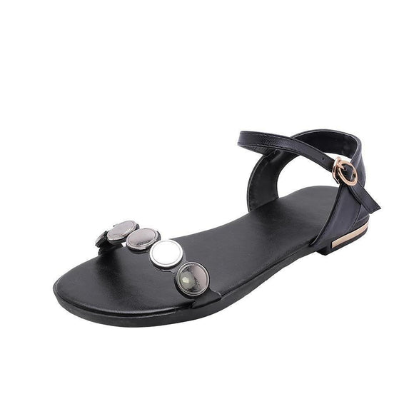 Sandalias de Cuero Minimalistas para Mujer
