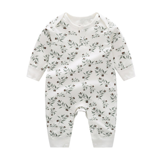 Pijama Enterizo de Algodón Orgánico para Bebé - Primavera y Otoño - Image 6
