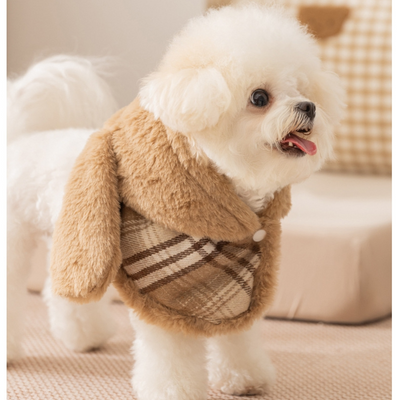 Conjunto de Abrigo y Falda para Perros Pequeños - Ropa Térmica de Invierno para Bichón Frisé y Gatos - Image 38