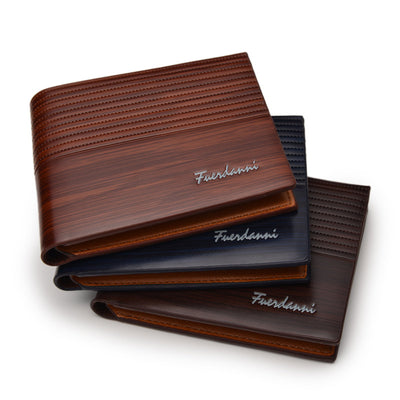 Billetera Horizontal Delgada para Hombre con Diseño Embosado - Image 9