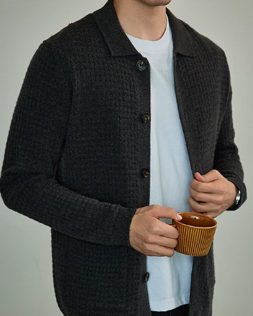 Suéter de Lana Pura para Hombre - Comodidad y Calidez - Image 8