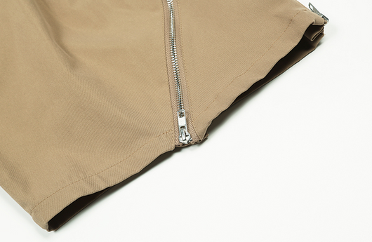 Pantalón Recto de Cintura Elástica en Color Sólido - Image 15