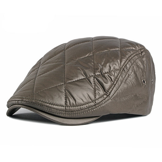 Boina Retro Británica de Algodón con Forro de Terciopelo - Image 6