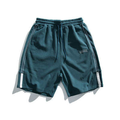 Shorts Sueltos Cuadriculados Beige Estilo Japonés - Cómodos y Versátiles - Image 3