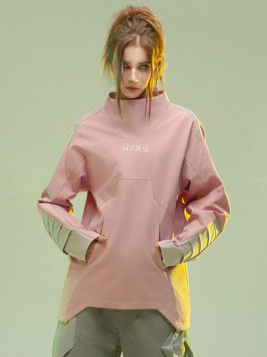 Abrigo Pullover con Corte Vertical Estructurado - Image 2