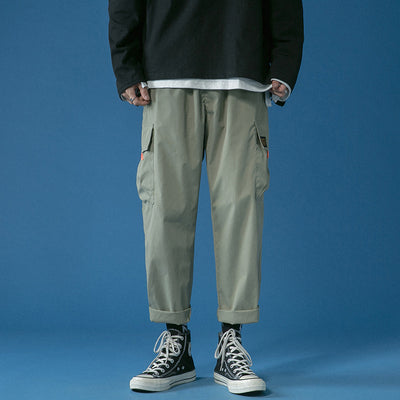Overol Unisex de Algodón con Múltiples Bolsillos - Pantalón Recto Casual - Image 11