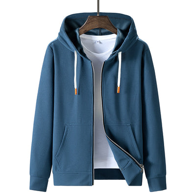 Sudadera Deportiva con Capucha Texturizada Waffle para Hombre - Image 7