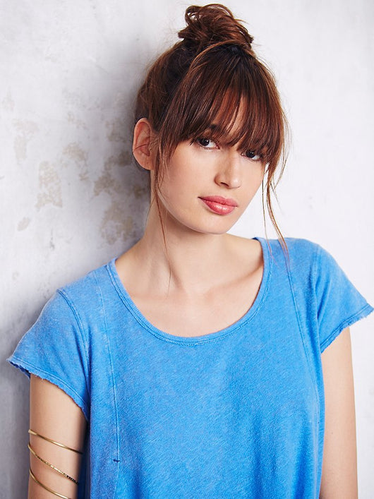Blusa Básica de Cuello Redondo y Manga Corta - Image 10