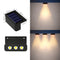 Luz Cálida De 3 Pasos Lámpara De Pared Solar